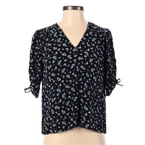 Madewell Top Blouse | Size Small | Like New | Spring Blouse | Floral Blouse